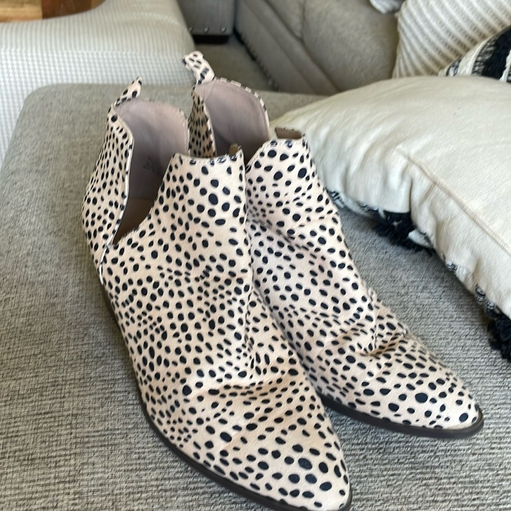 Animal Print Boots